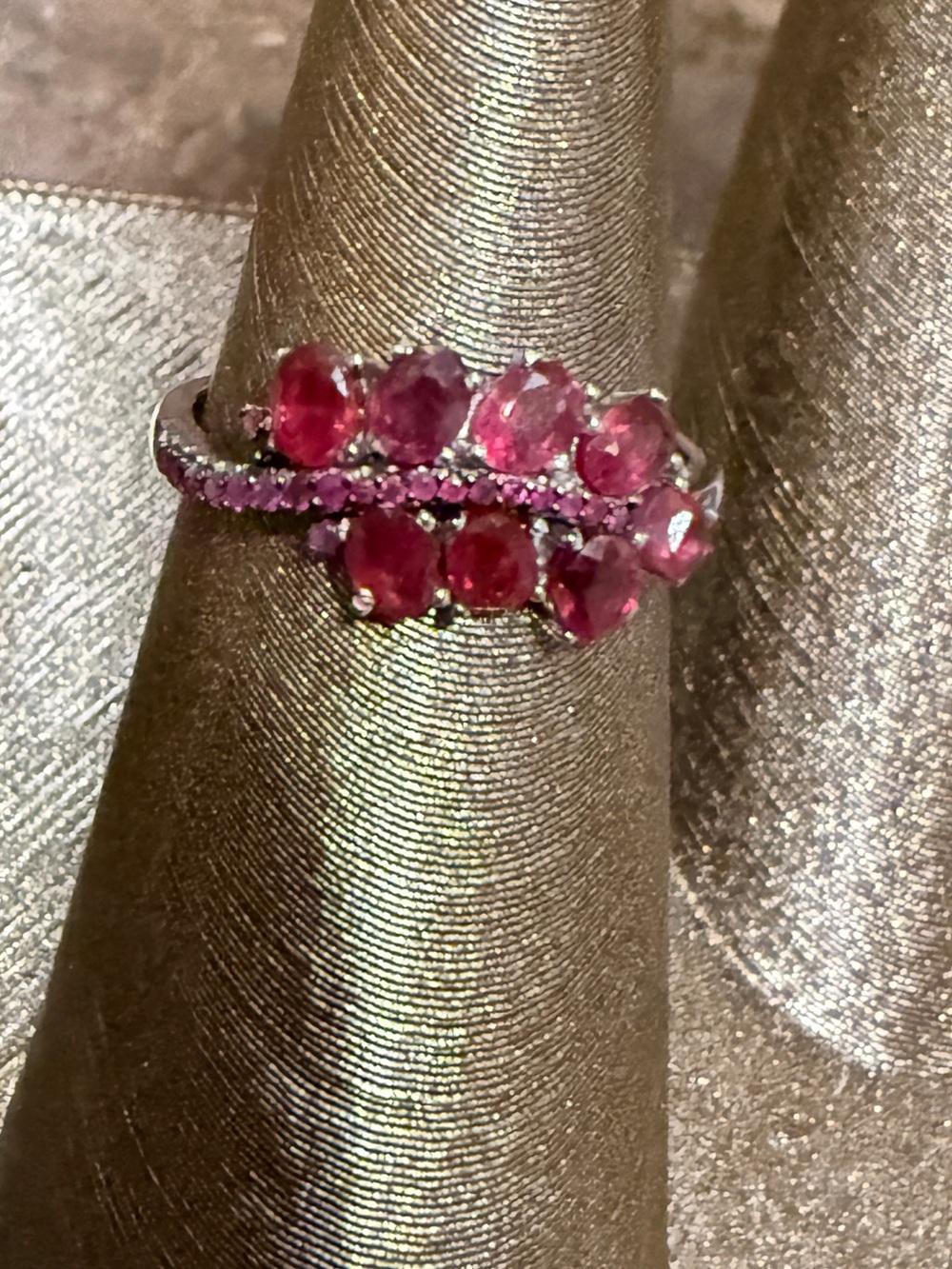 New 925 Sterling Silver Ruby ring size 9 - Picture 15 of 16